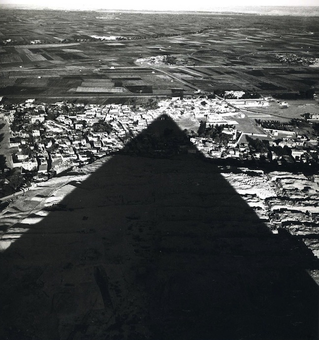 Lee Miller - 'From the Top of the Great Pyramid'