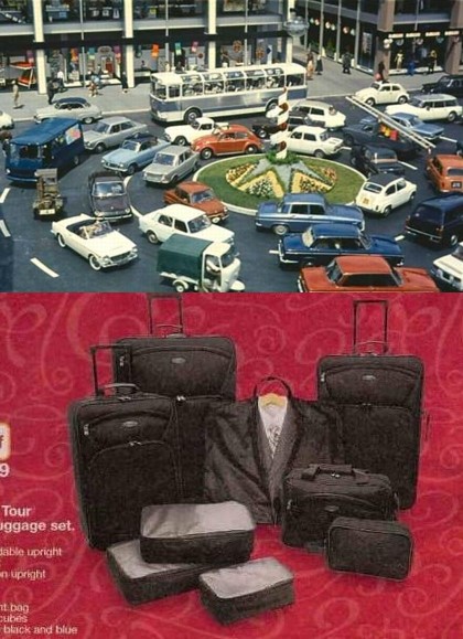 9 piece luggage set