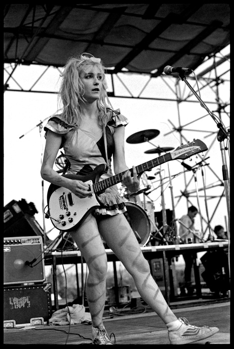 Viv Albertine playing live with The Slits