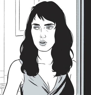 Jennifer Connelly by Adrian Tomine