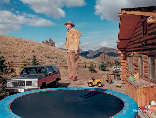 Cowboy trampoline