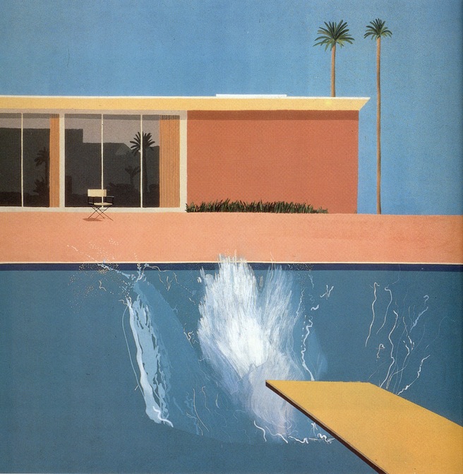 David Hockney, a bigger splash