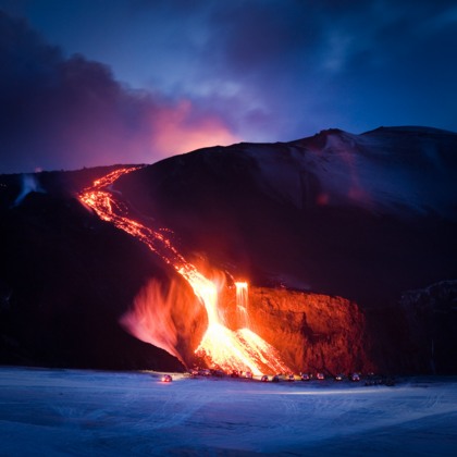 ICelandic volcano