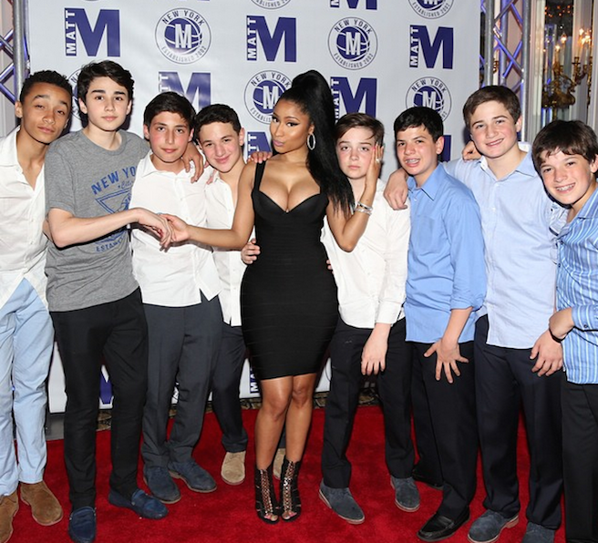 Nicki Minaj and pals