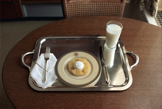 Nixon's final lunch