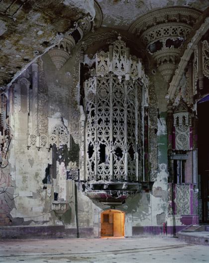 Organ Screen, UA Theater, Detroit