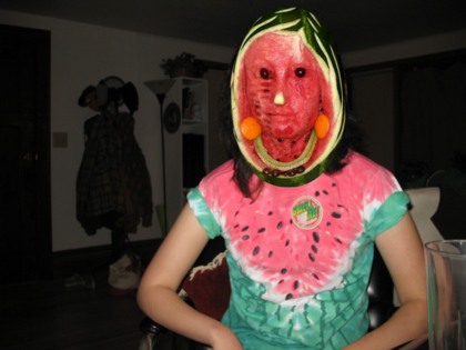 Watermelon mask